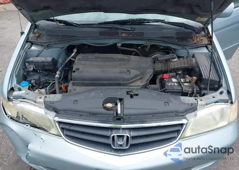 2004 Honda Odyssey Ex из США, поврежденный, VIN 5FNRL18824B100249